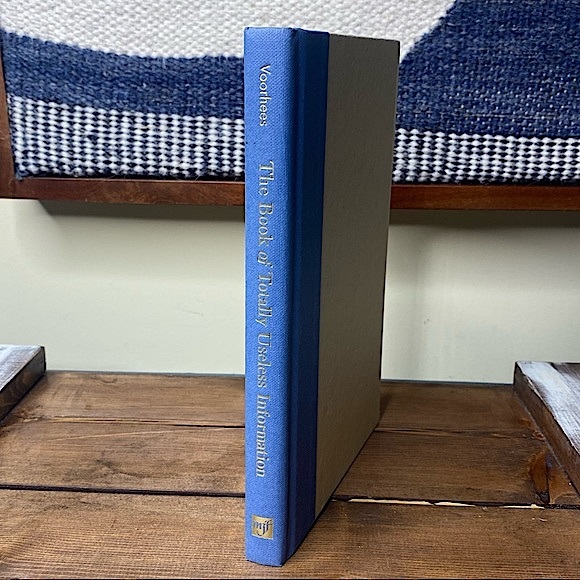 The Book of Totally Useless Info Coffee table Book - Picture 2 of 13